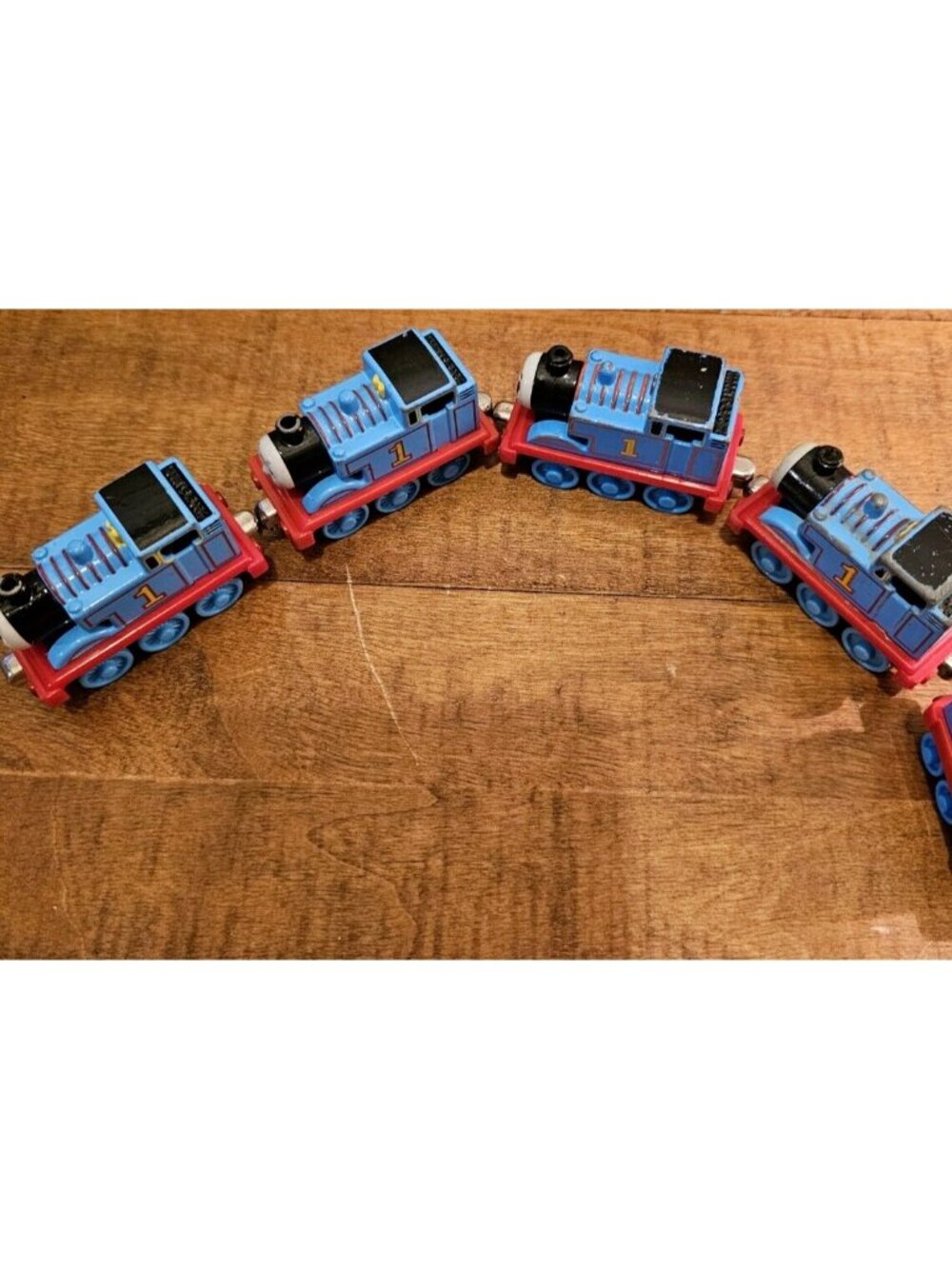 LOT Of 5 Thomas And Friends Train Die cast Metal 4 Thomas The Train / 1 Coal Car